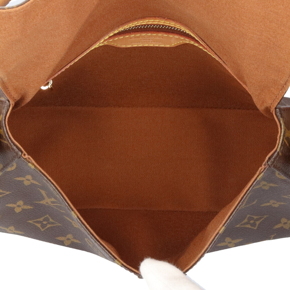 LOUIS VUITTON Authentic Brown Monogram Canvas Mini Looping Bag - Picture 6 of 11